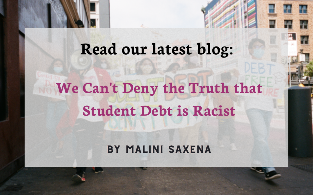 We Can’t Deny the Truth that Student Debt is Racist