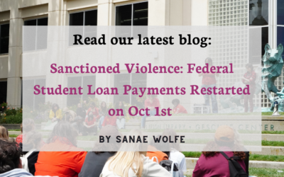 Sanctioned Violence: Federal Student Loan Payments Restarted on Oct 1st