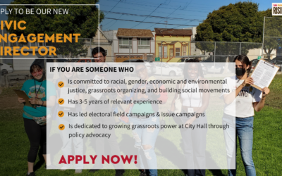 We’re look for our next Civic Engagement Director. Apply today!